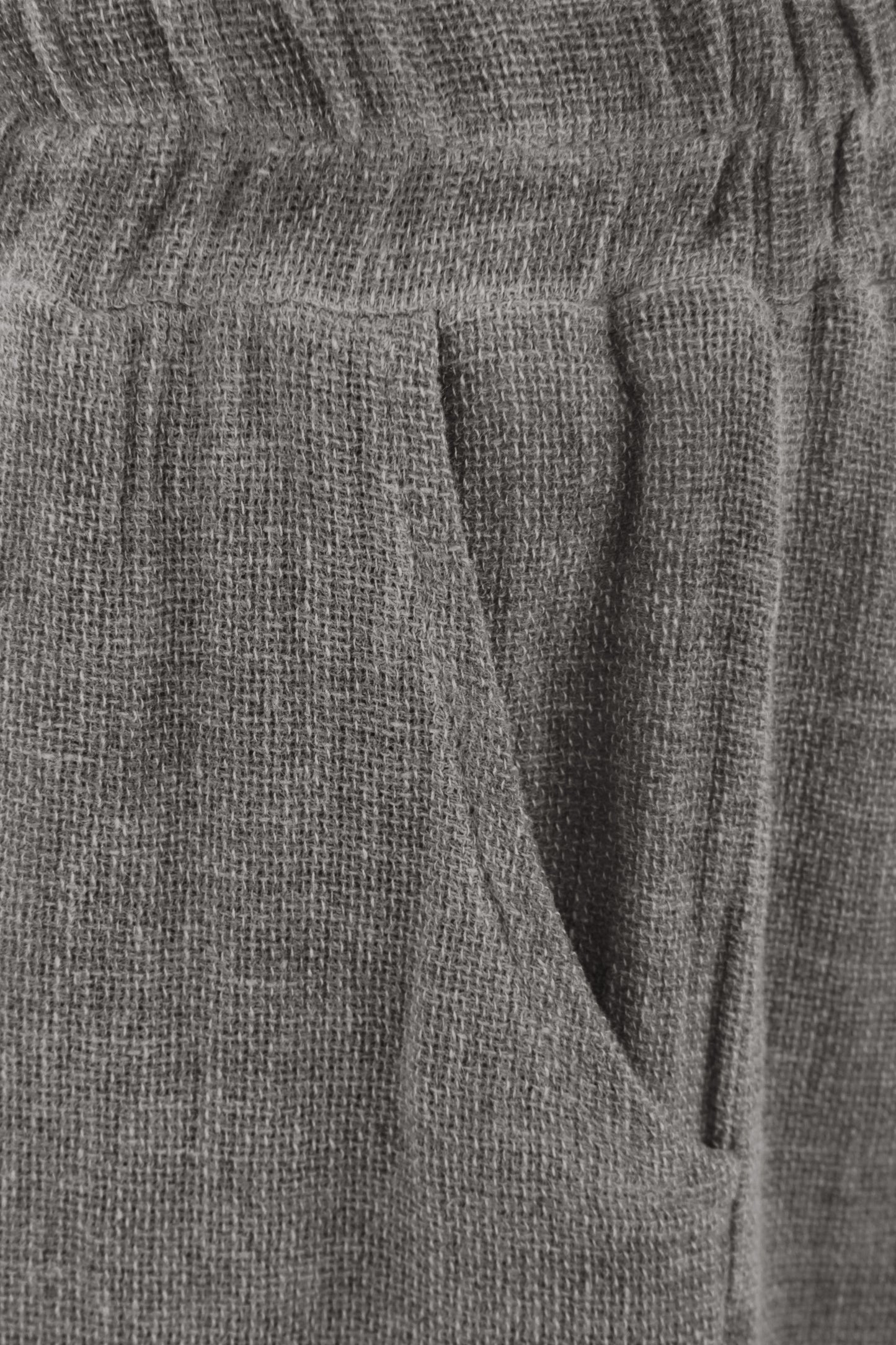 Teabag Linen Shorts