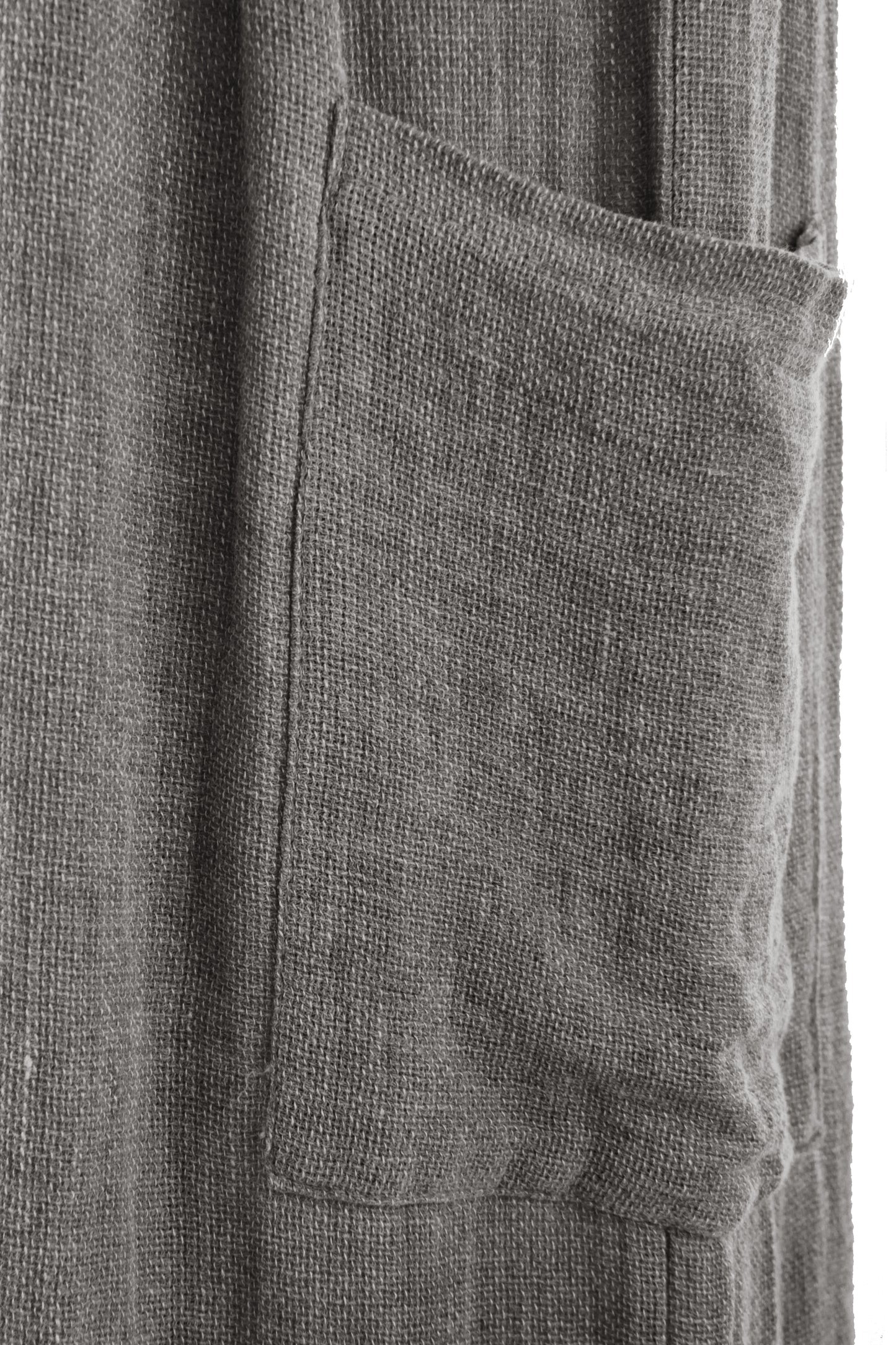 Teabag Linen Cropped Length Trouser
