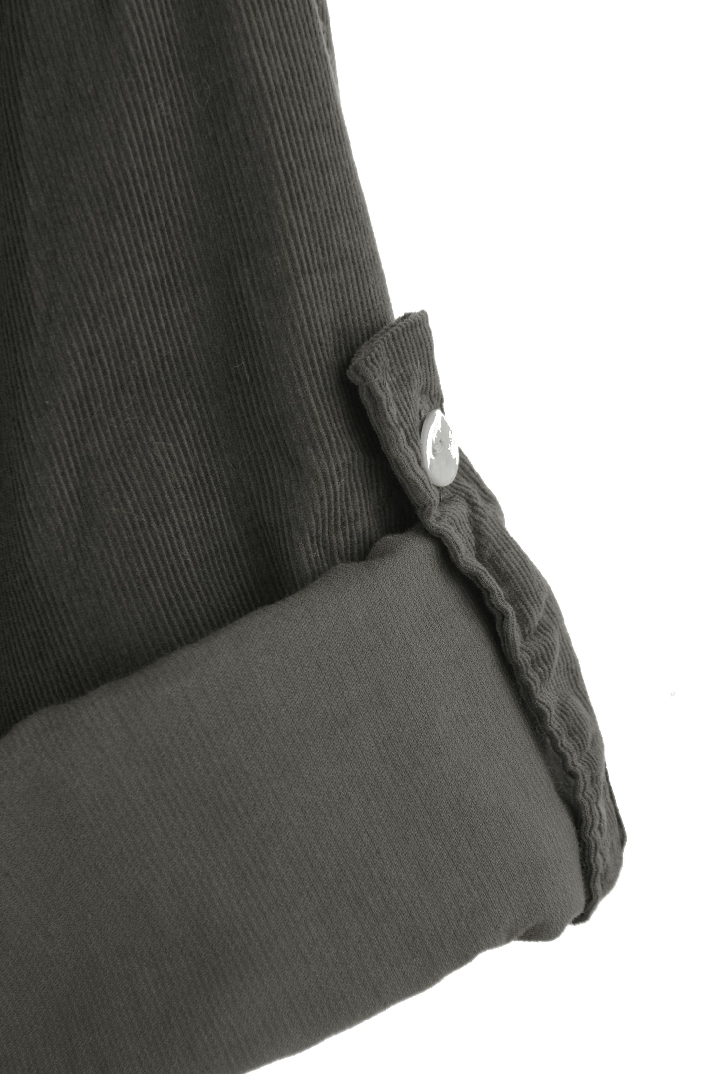 Button Detail 2 Pocket Corduroy Top