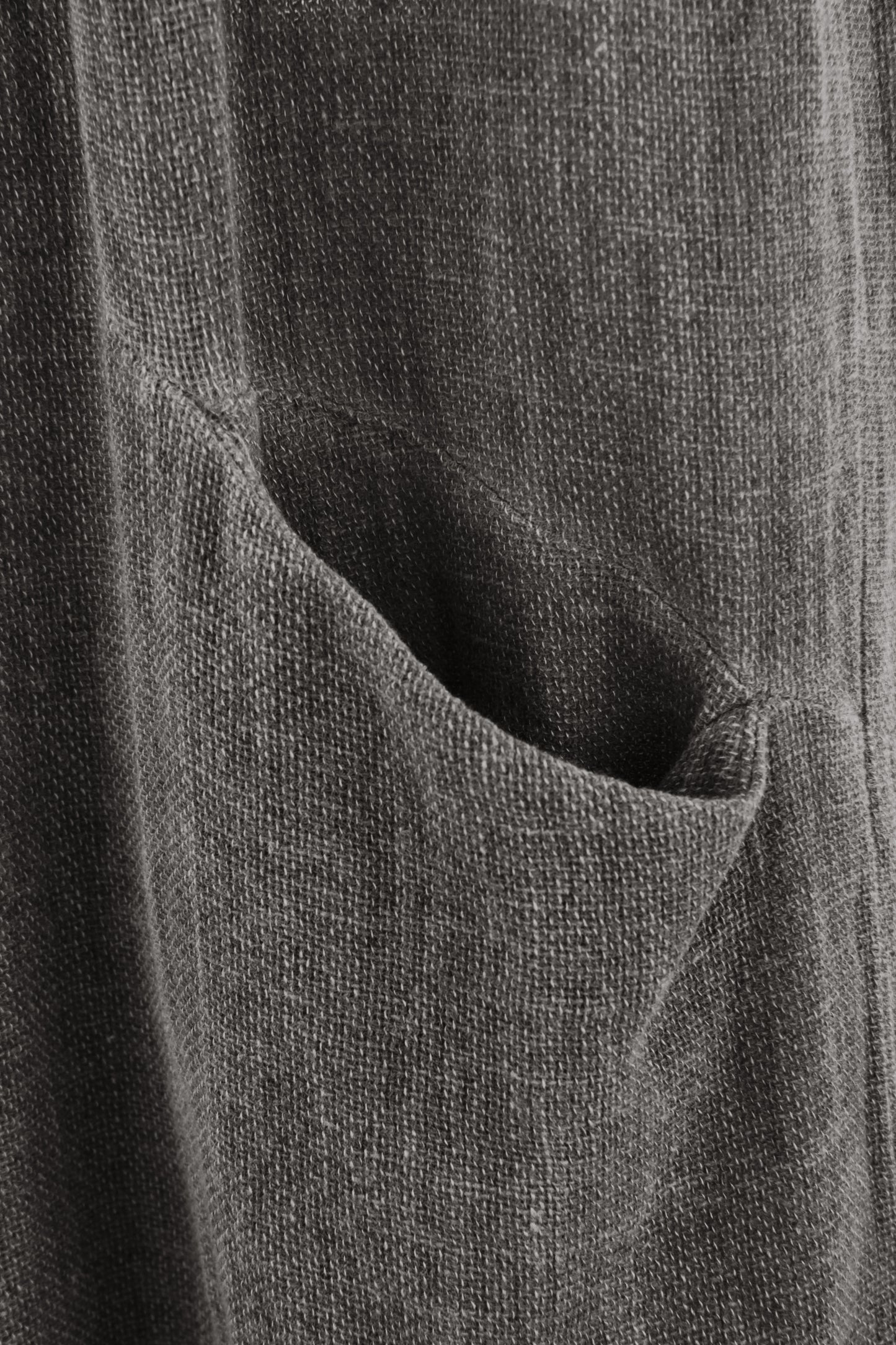 2 Slit Pocket Teabag Linen Trouser