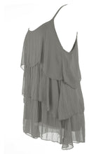 Load image into Gallery viewer, Ruffle Silk Vest
