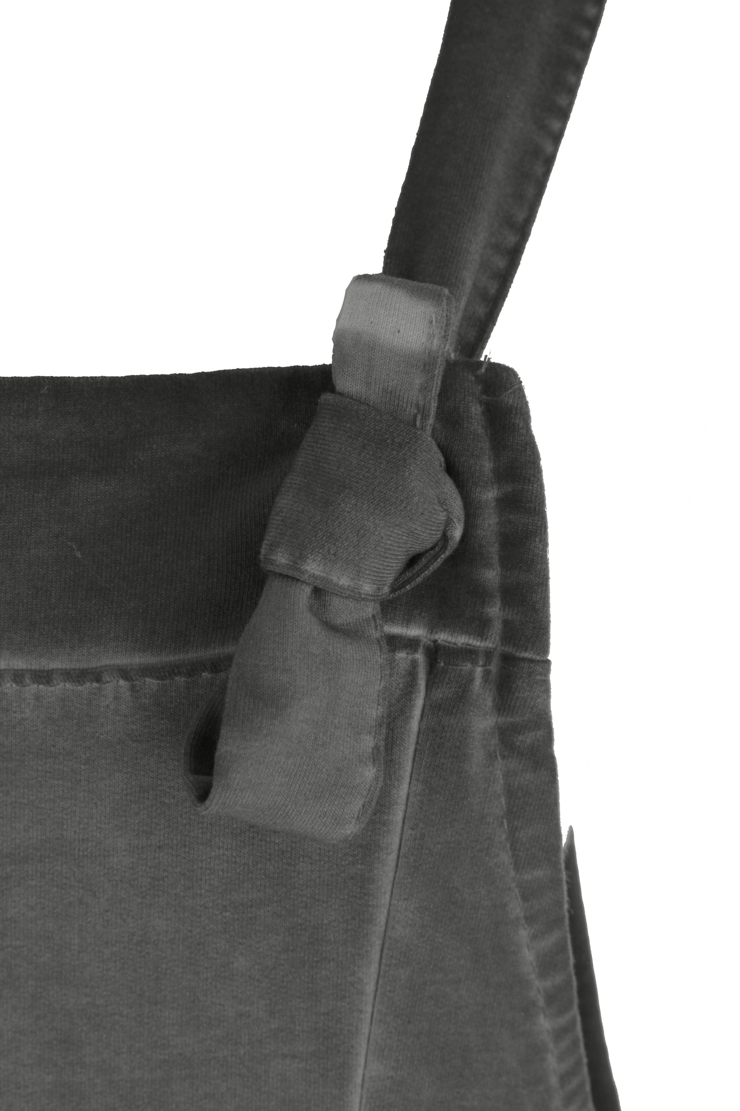 Acid Wash Jersey Dungarees