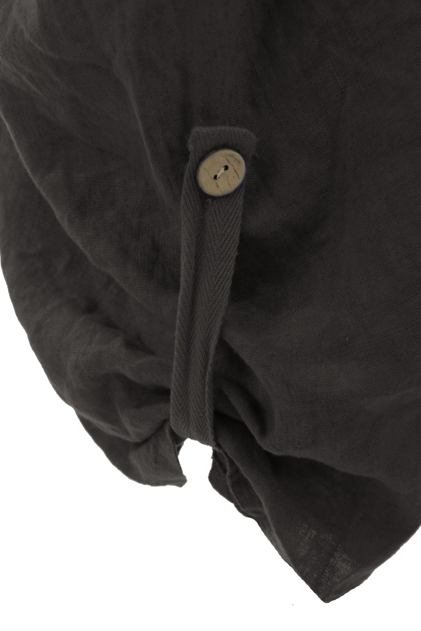 Flap Pocket Linen Jumpsuit