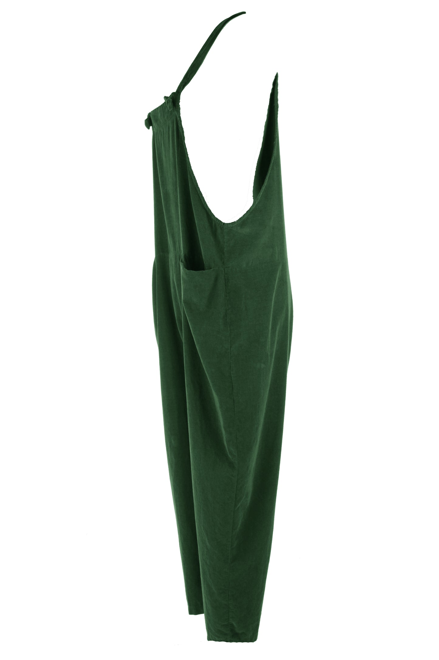 Corduroy Knot Dungarees