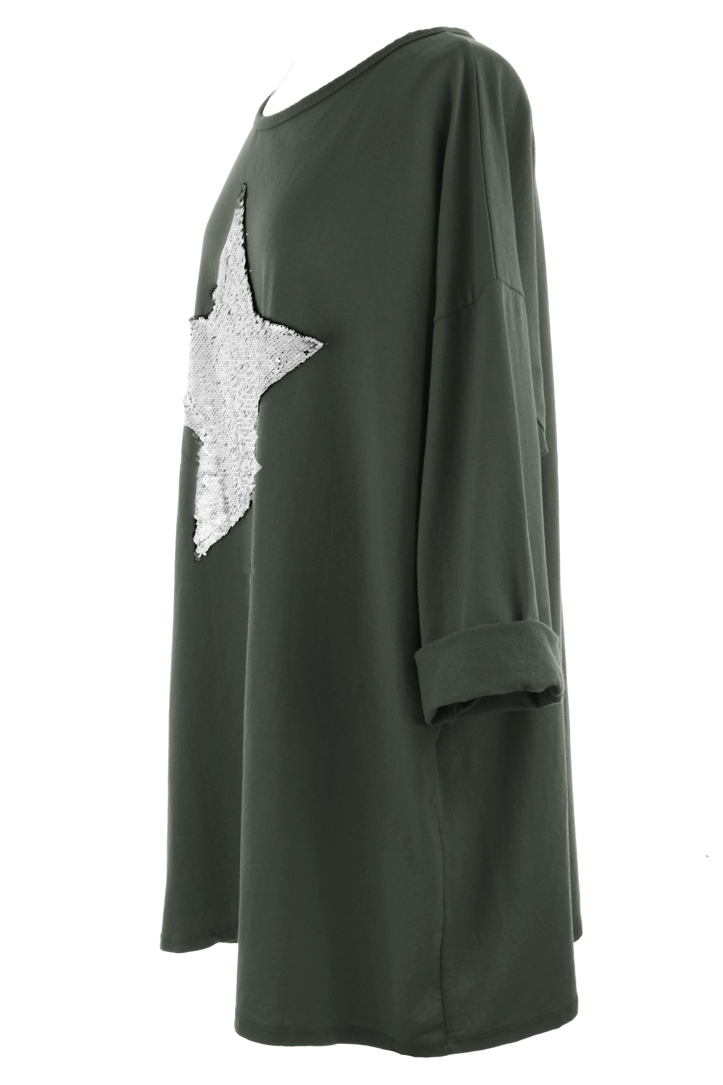 Sequin Star Jersey Tunic