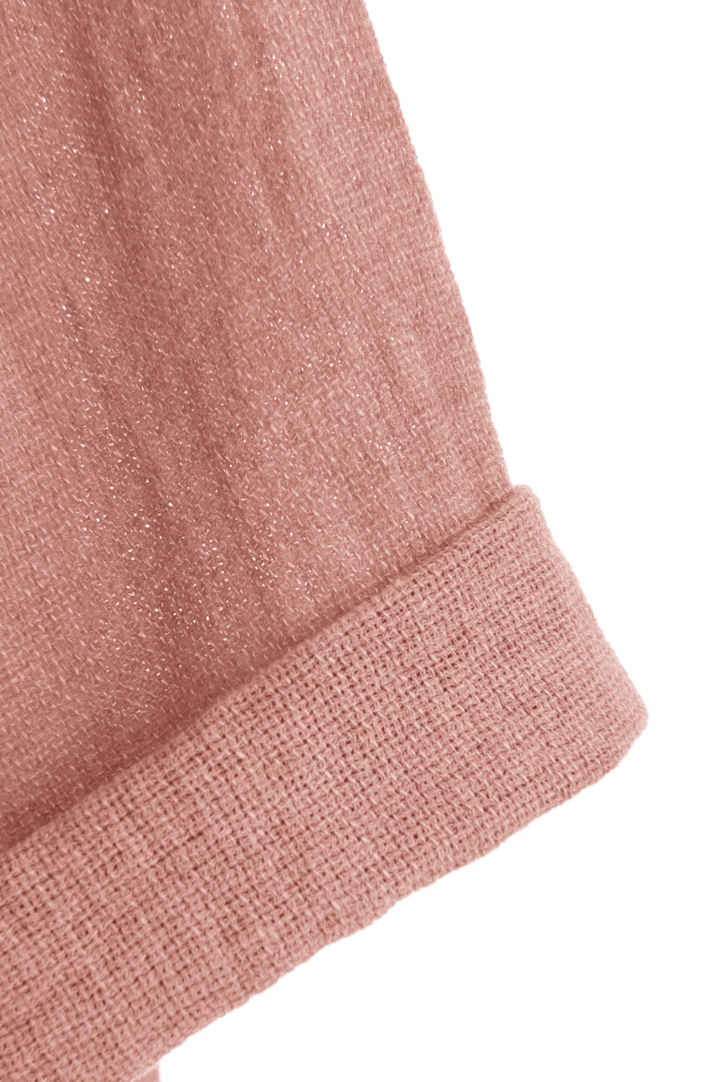 Drape Detail Hopsack Shirt