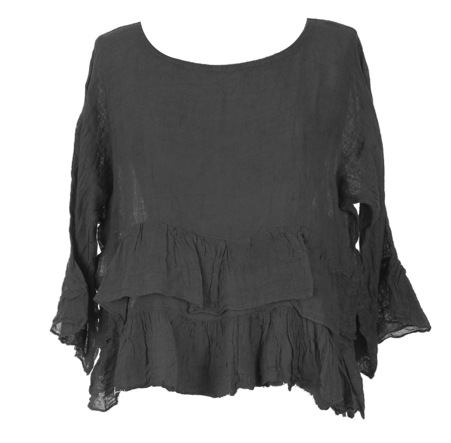Frill Hem Crop Top
