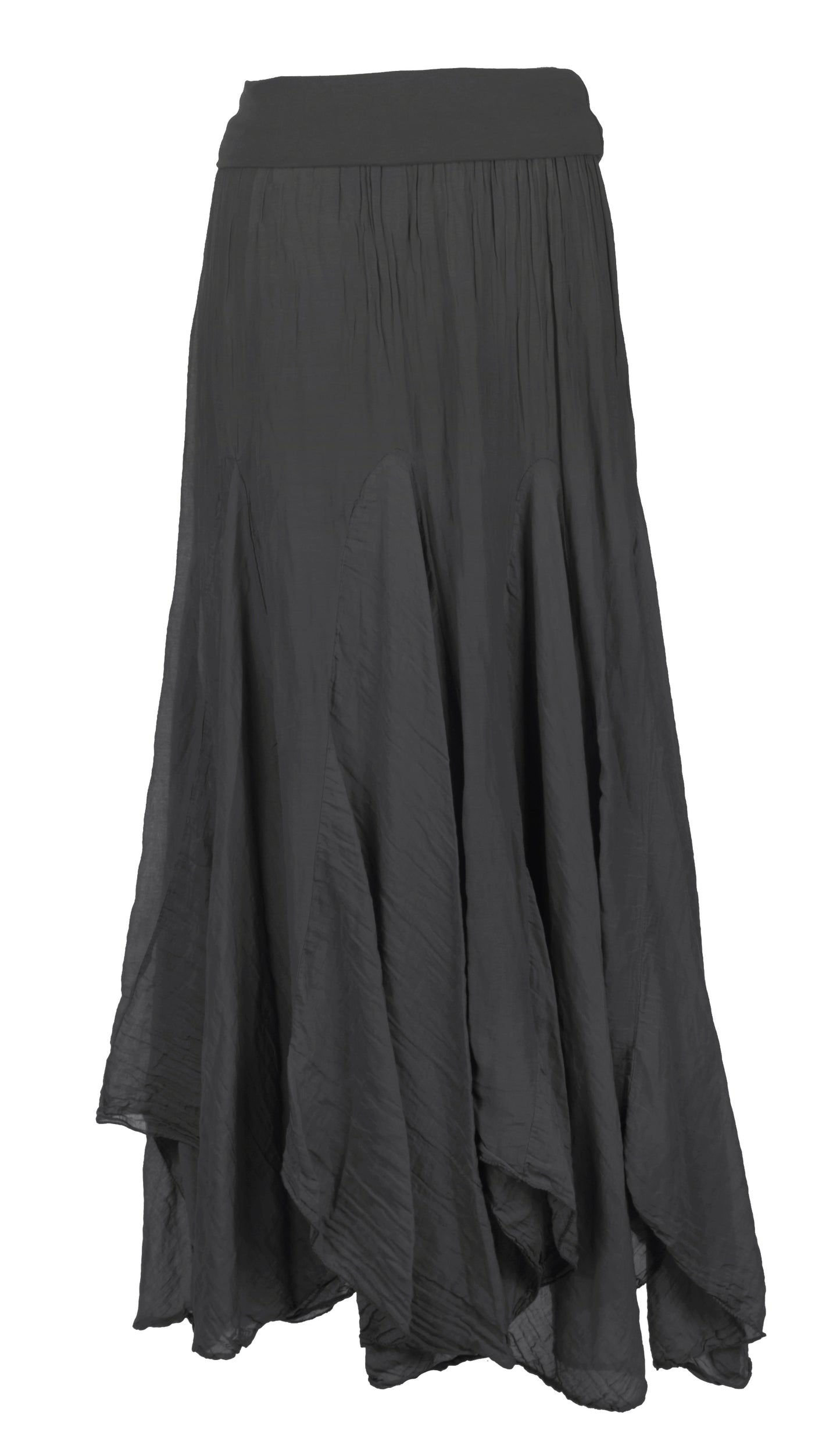 Silk Panel Skirt