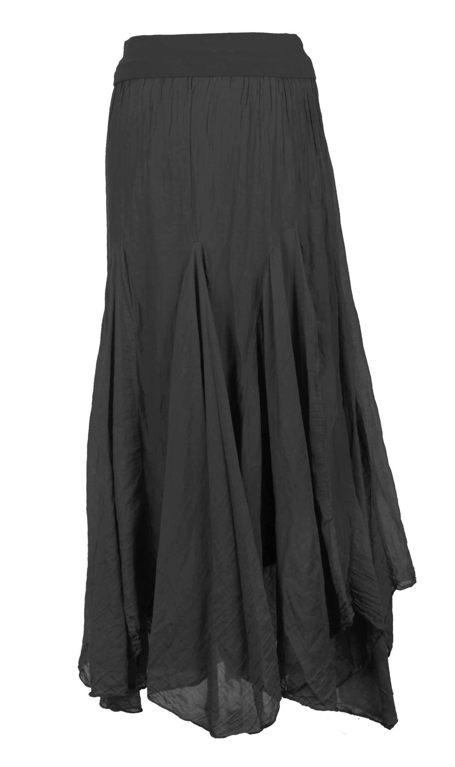 Silk Panel Skirt