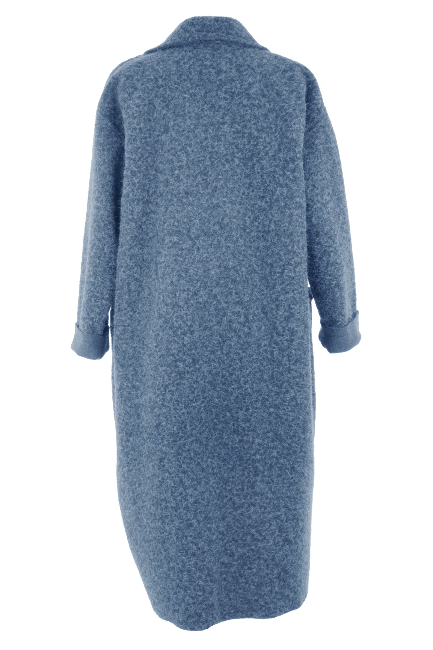 Collar 2 Button Textured Coat