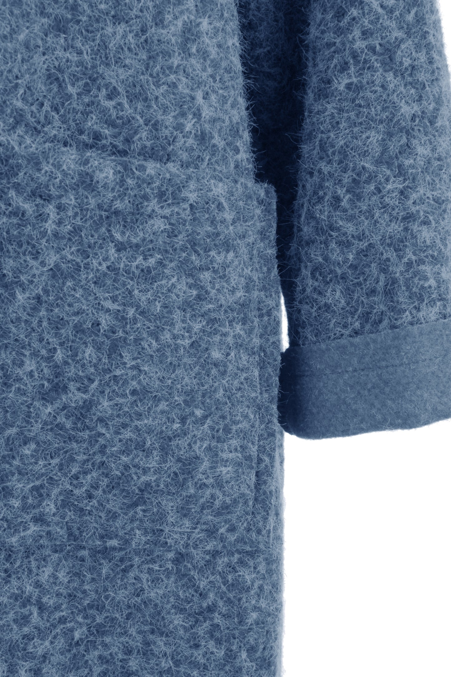 Collar 2 Button Textured Coat