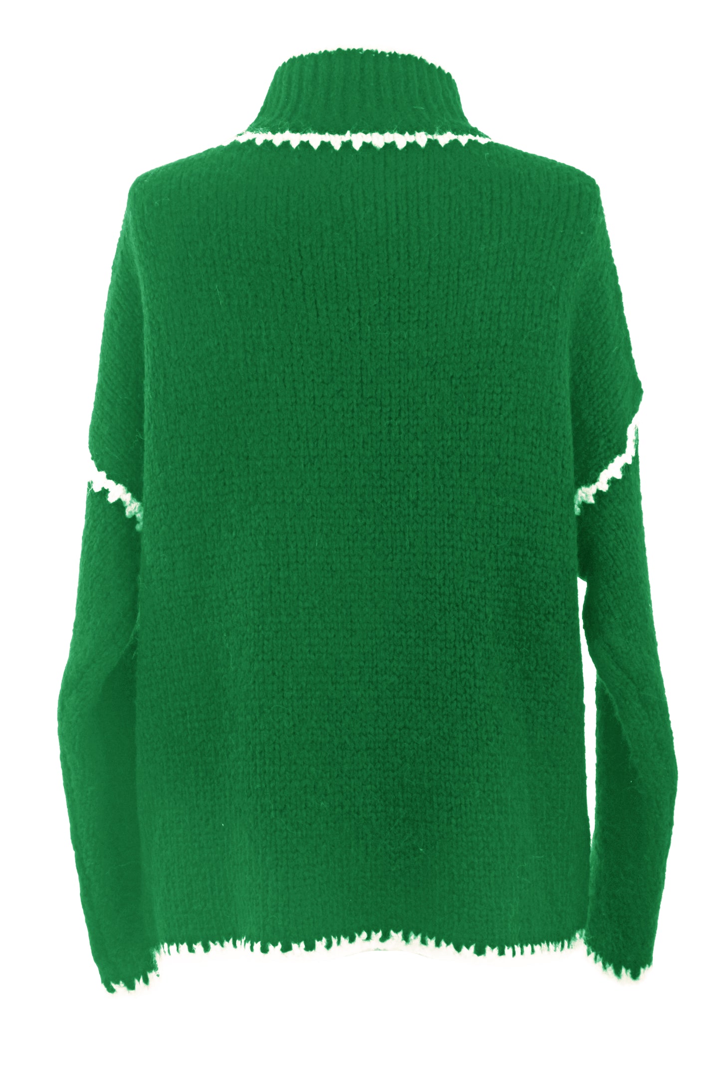 Stitch Detail Wool Jumper