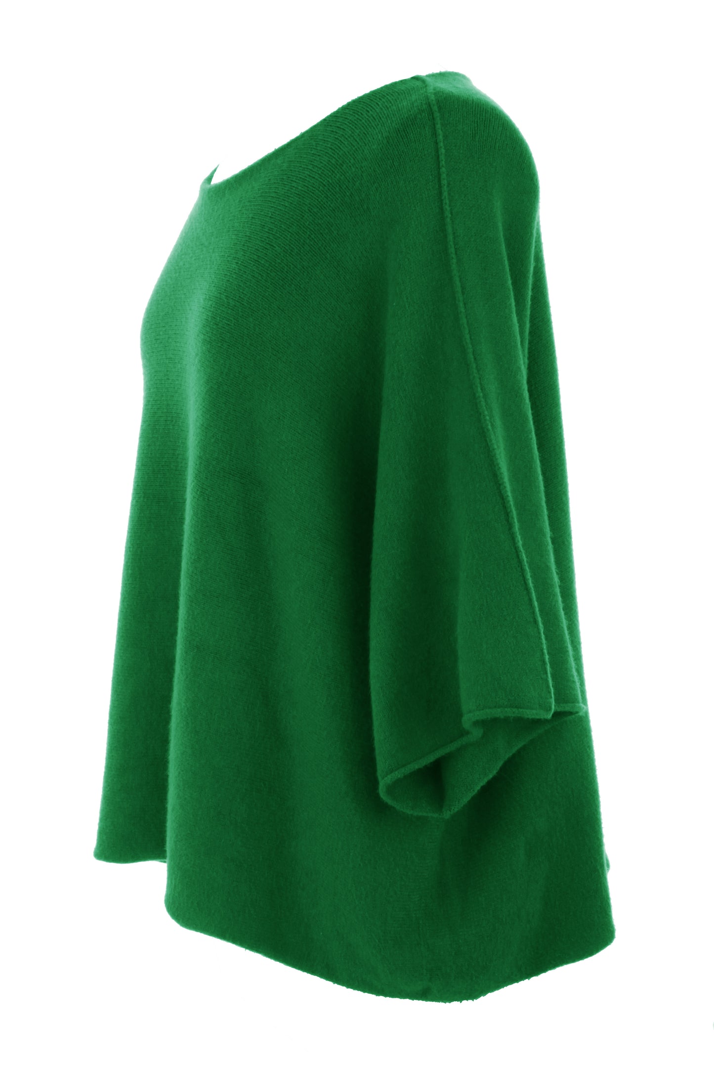 Batwing Short Sleeve Soft Knit Jumper