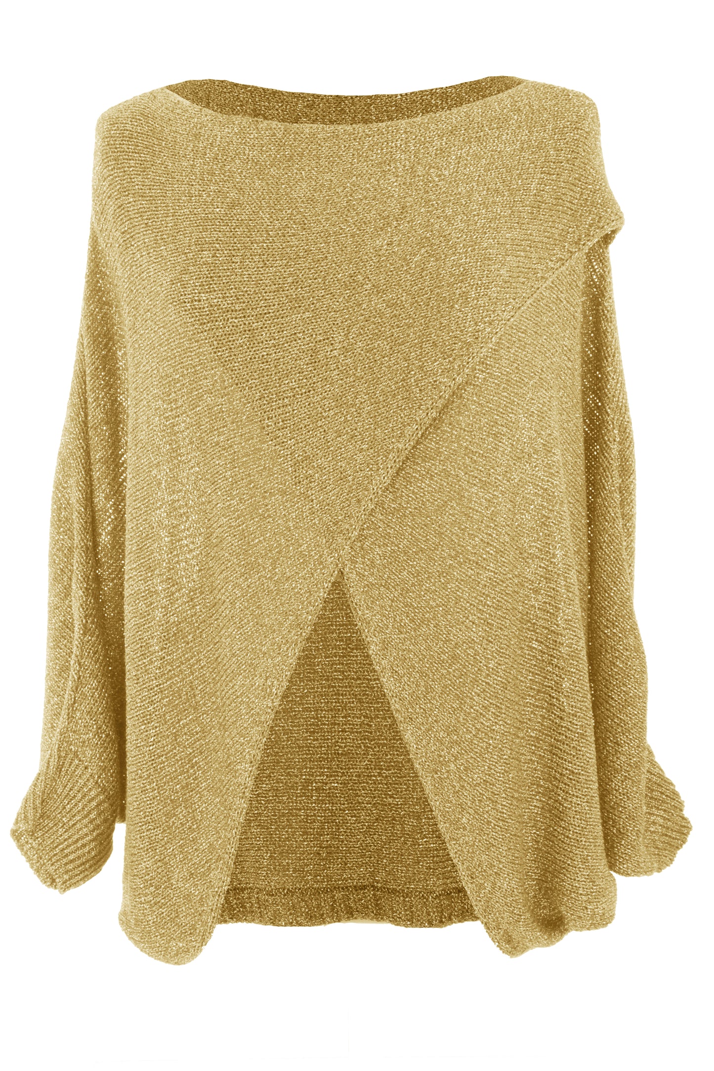 Crossover Lurex Top