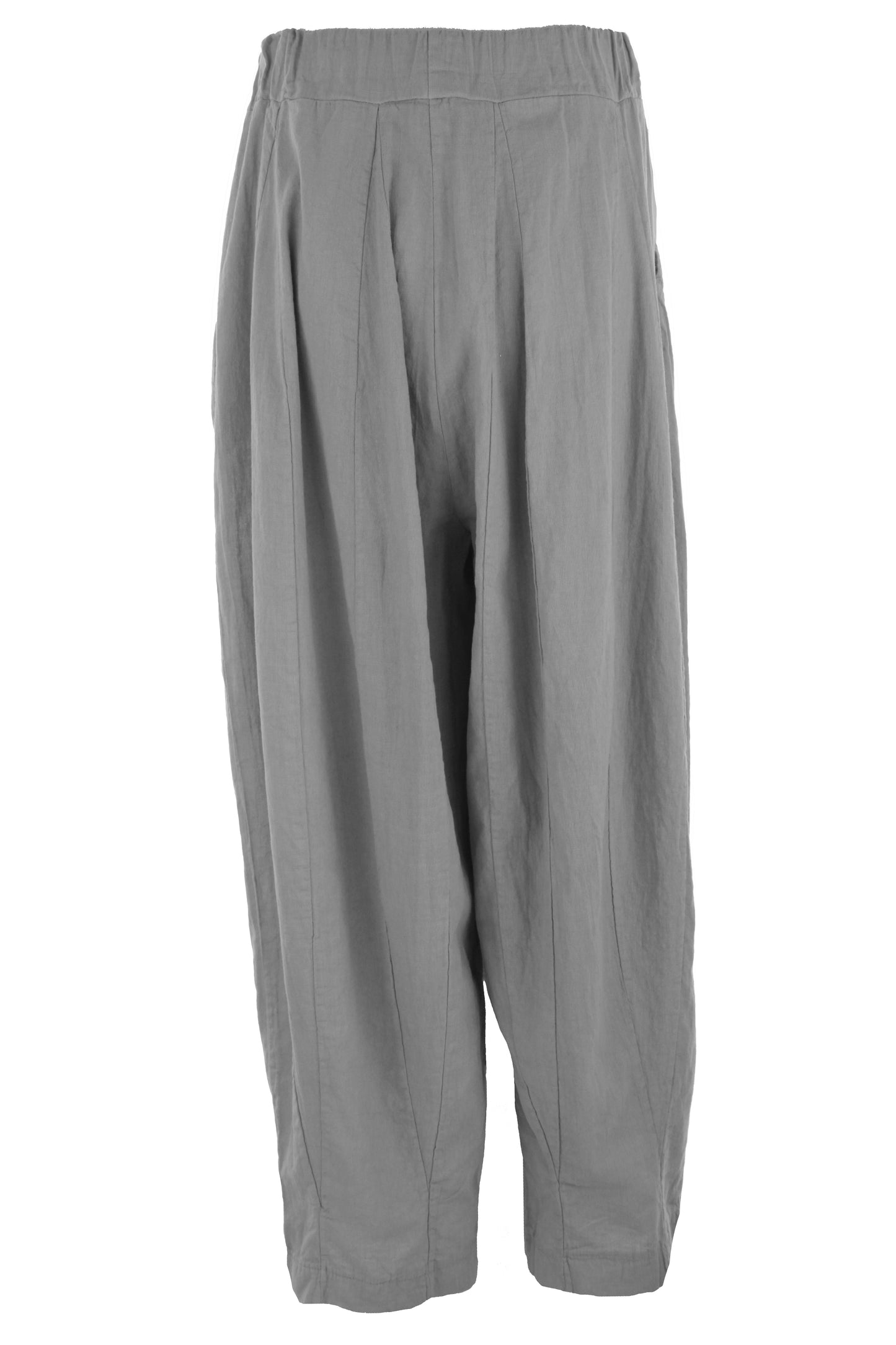 Panel Detail Linen Trouser