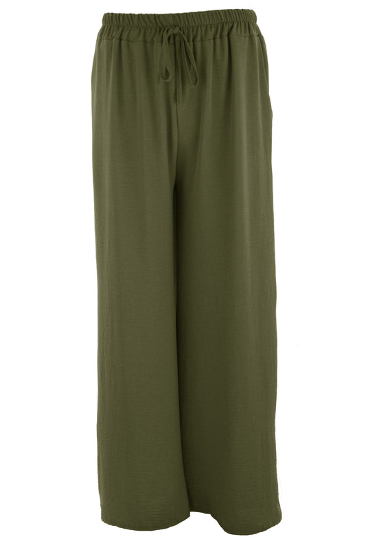 Wide Leg Palazzo Trouser