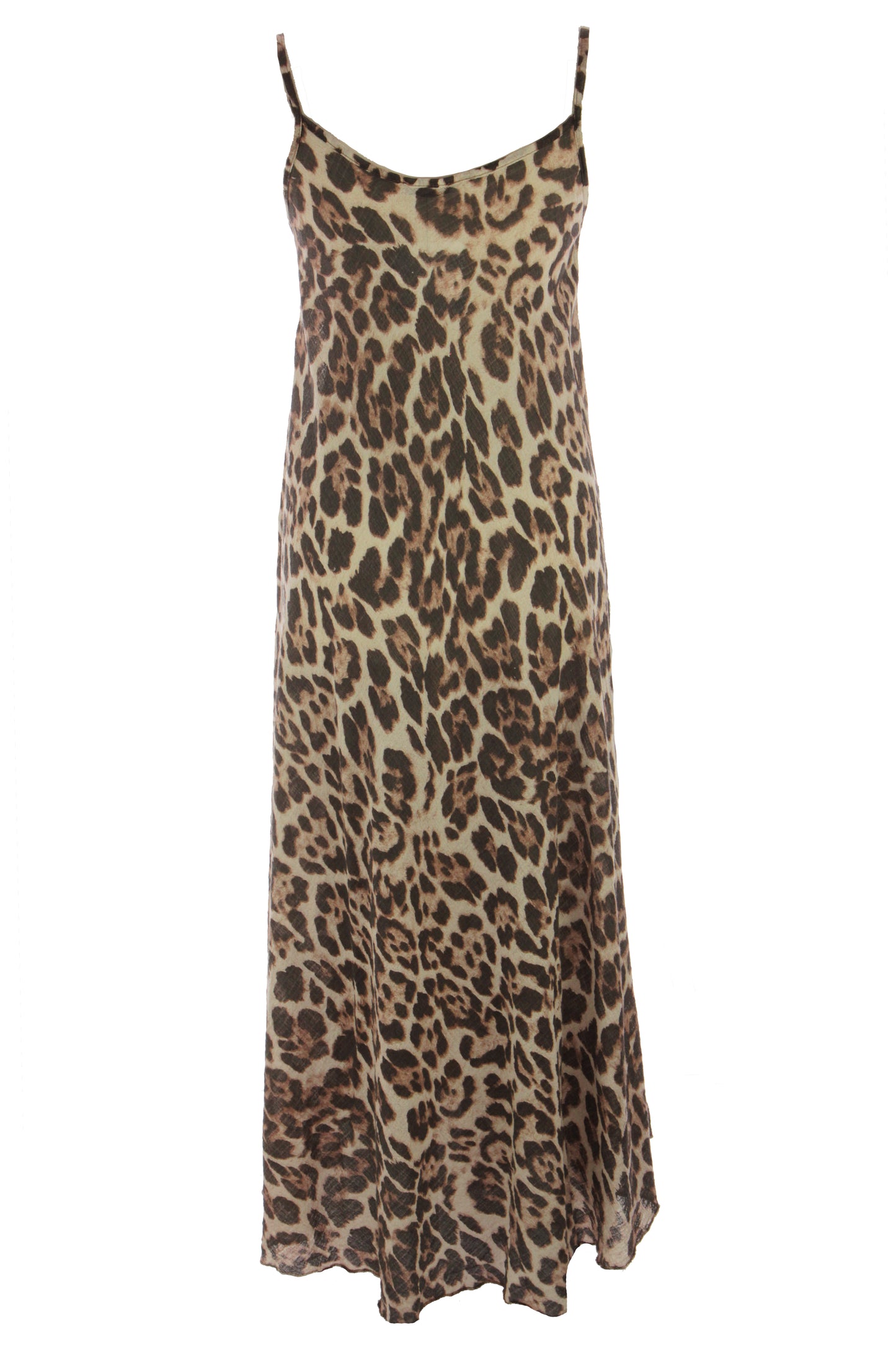 Leopard Flared Midi