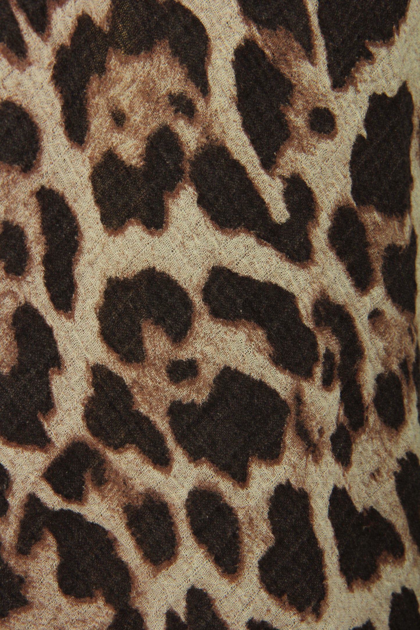 Leopard Flared Midi