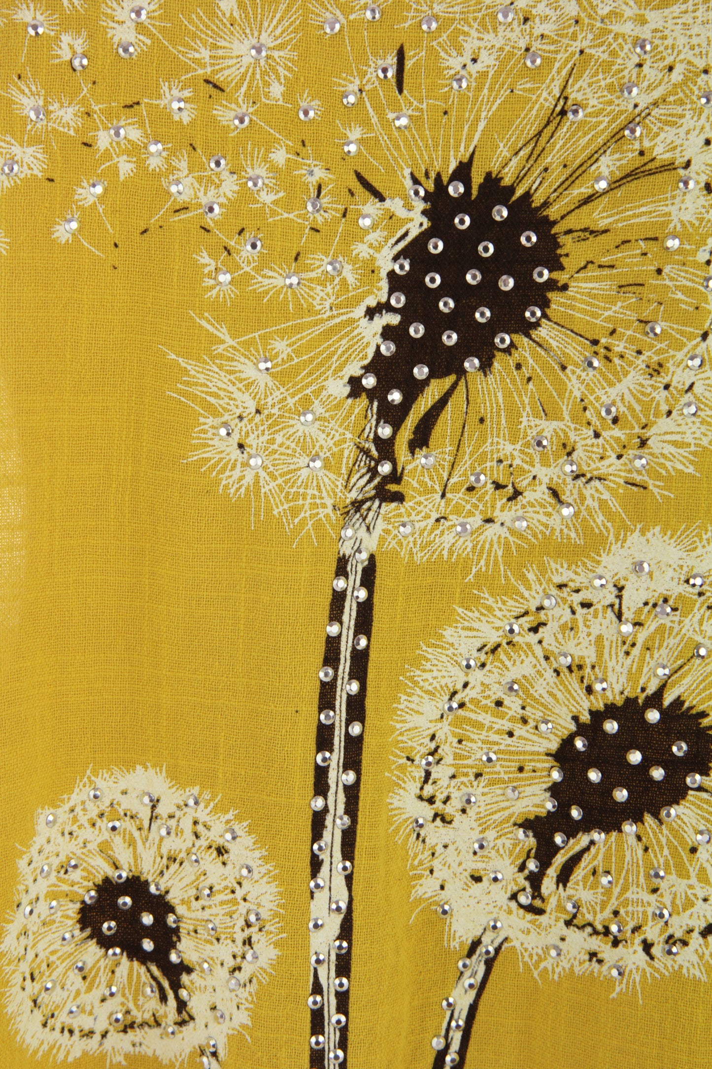 Dandelion Floral Print Cotton Top