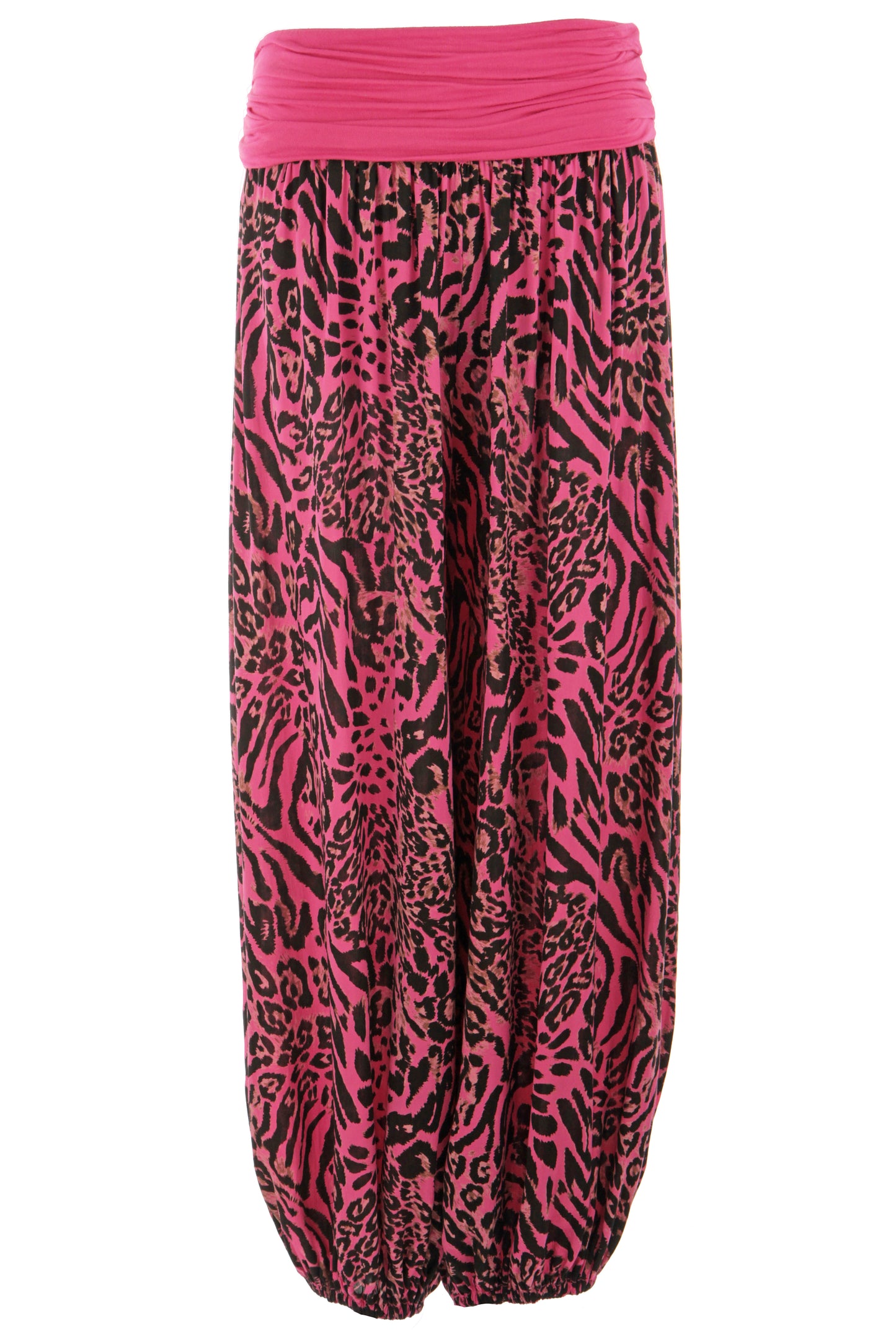 Leopard Print Harem Trouser