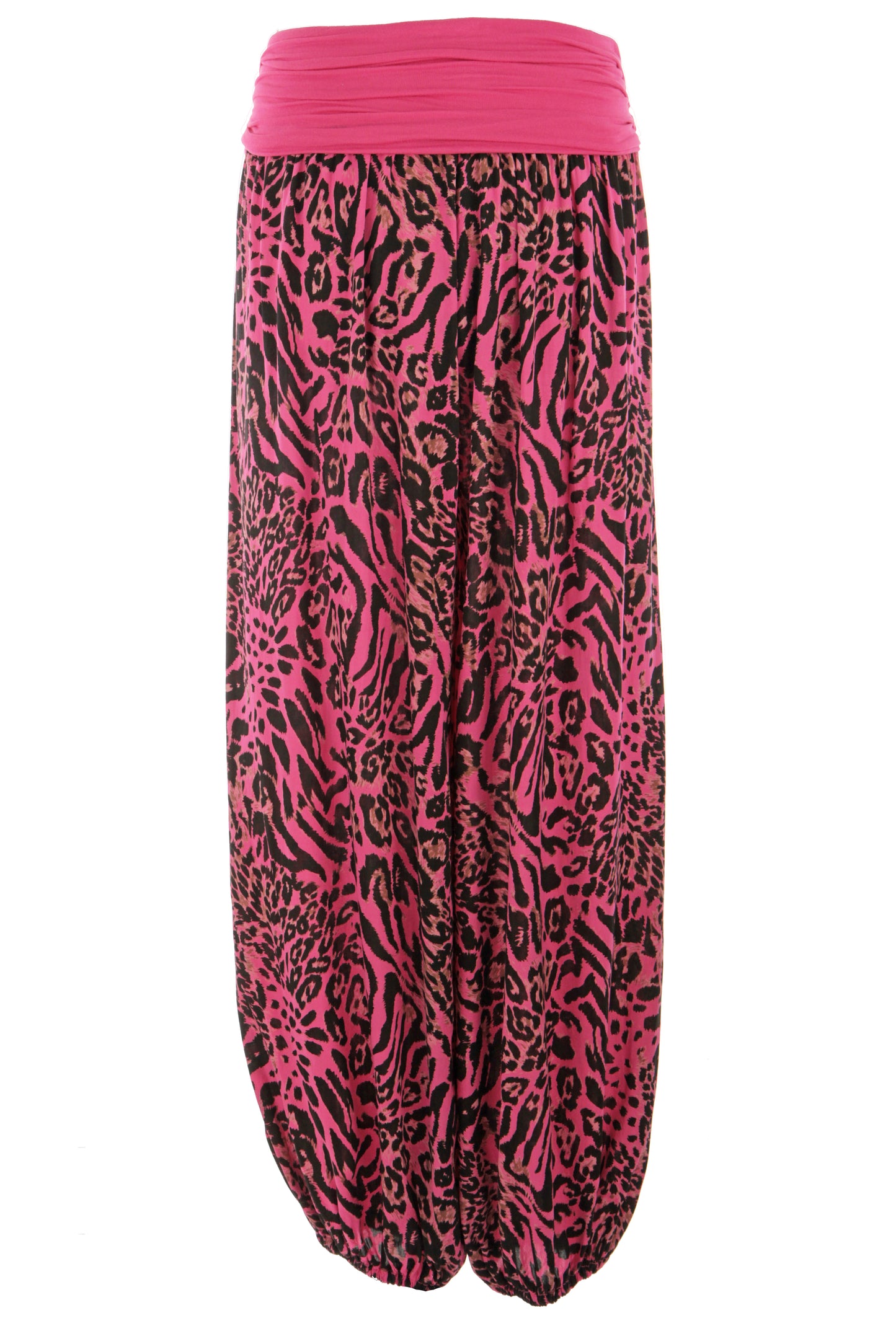 Leopard Print Harem Trouser