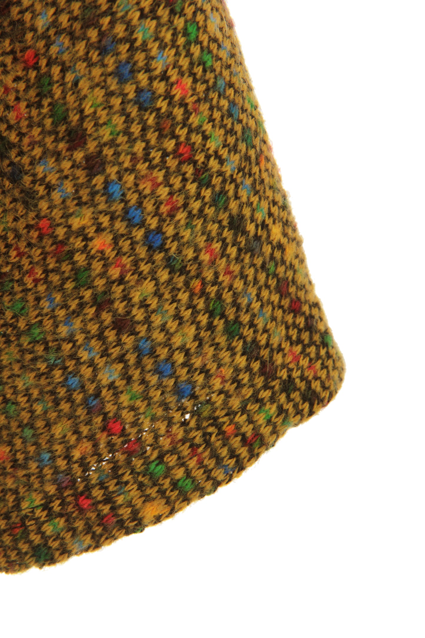 Batwing Tweed Necklace Top
