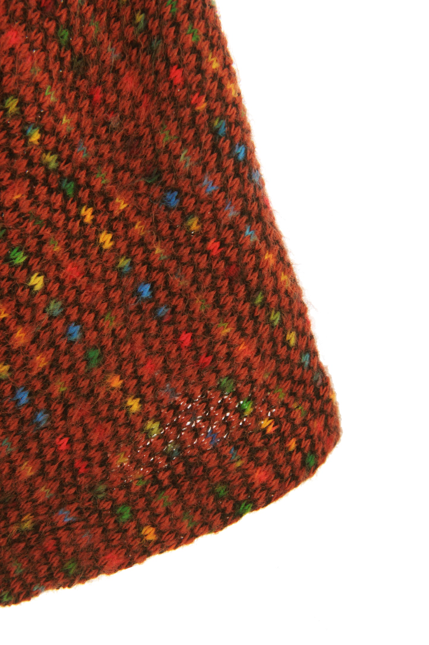 Batwing Tweed Necklace Top