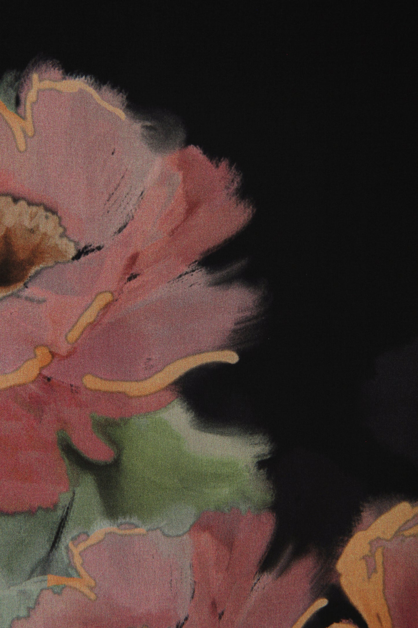 Floral Print Silk Blouse