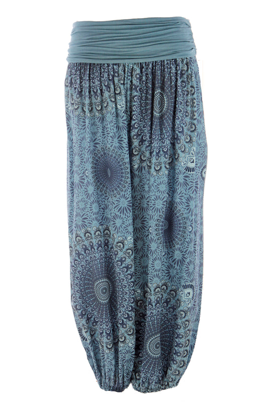 Mandala Print Harem Trouser