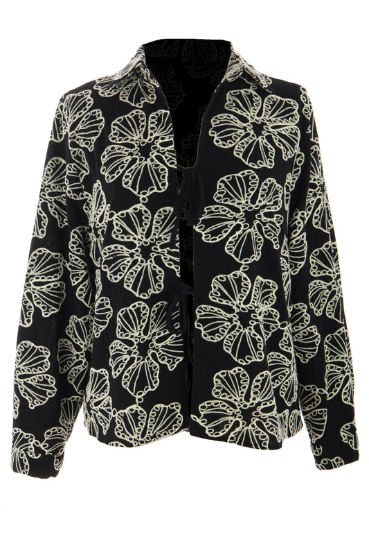 Floral Embroidery Jacket