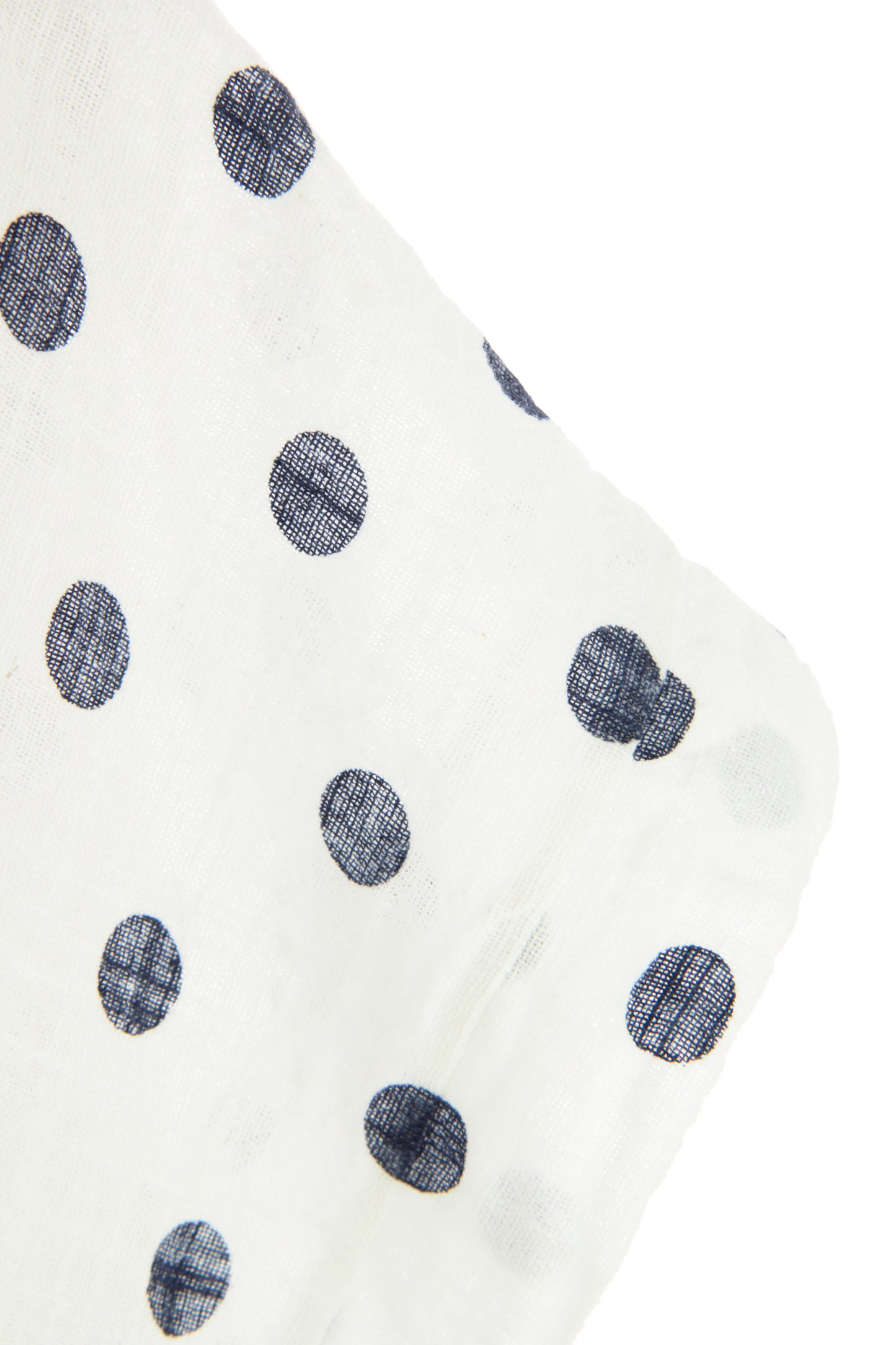 Polka Dot Print Necklace Top