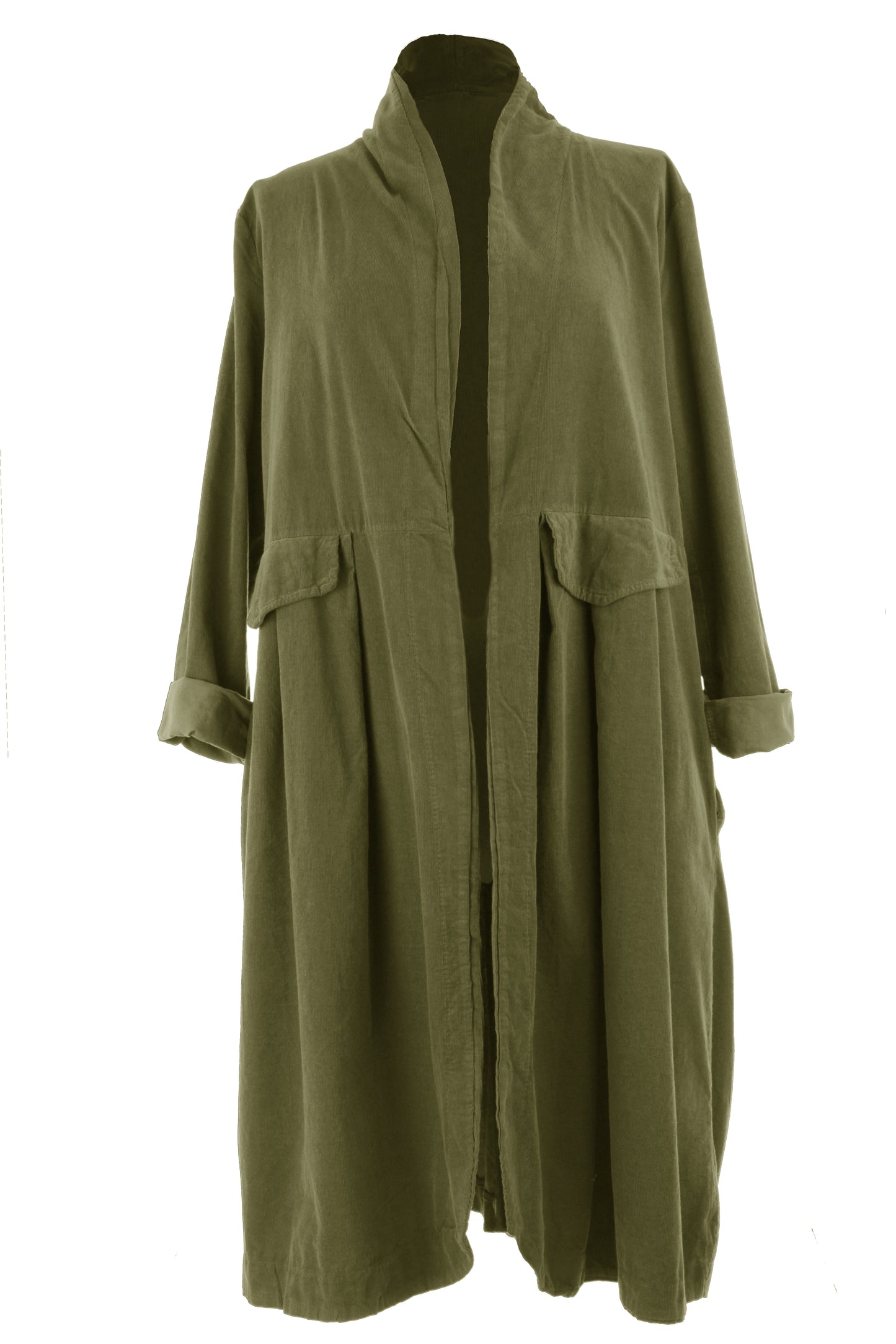 Flap Detail Corduroy Jacket