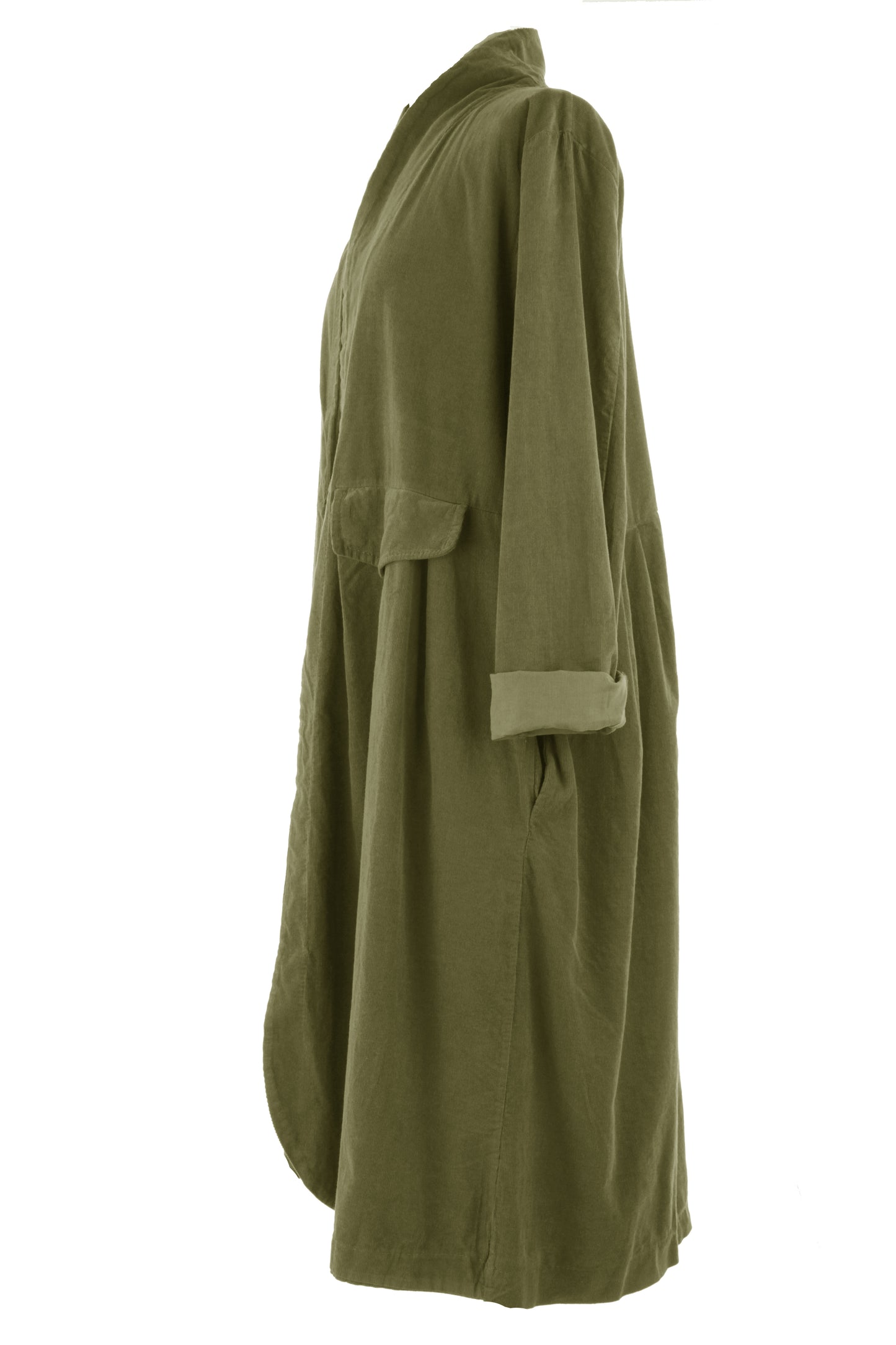 Flap Detail Corduroy Jacket