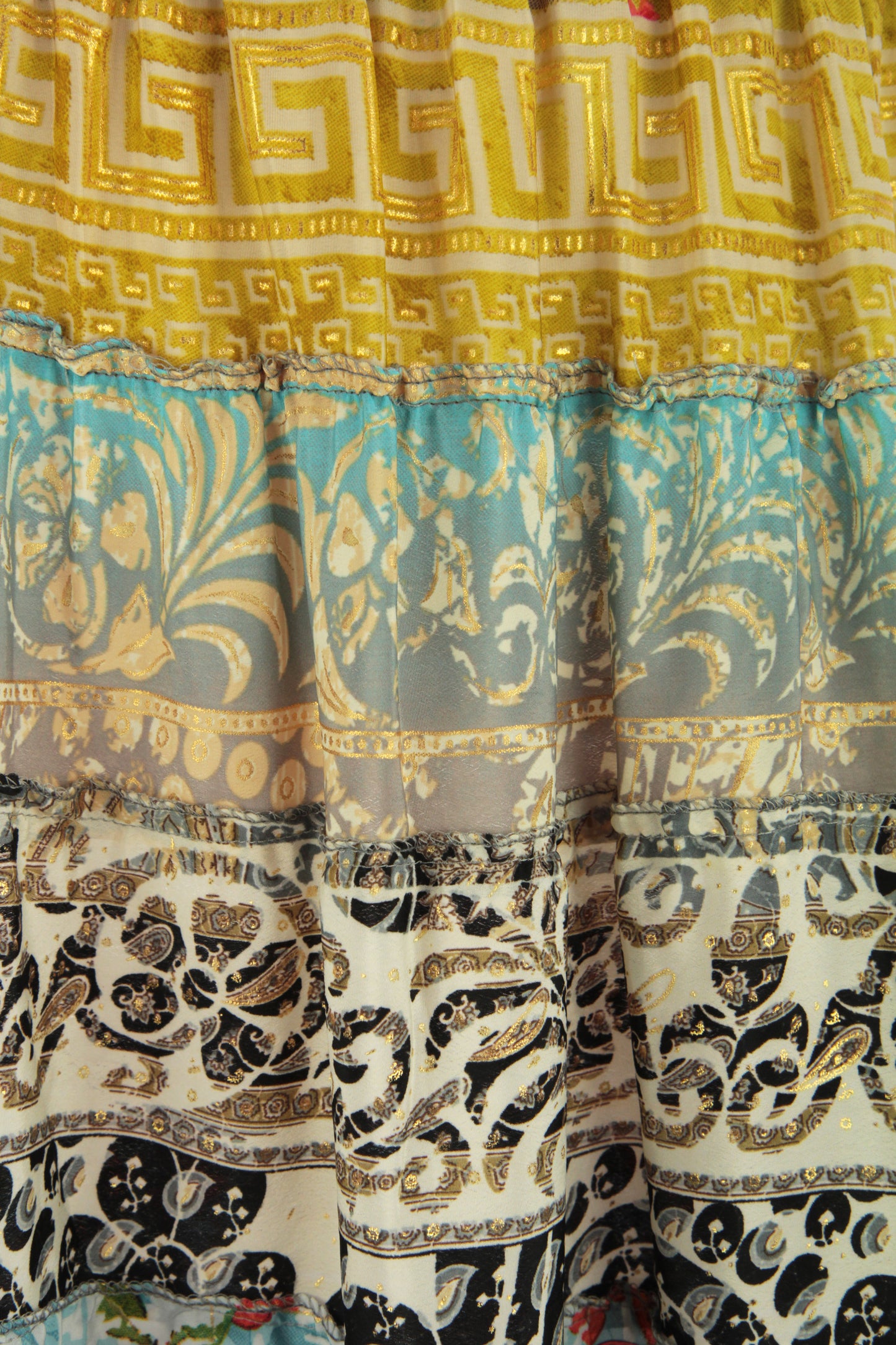 Bohemian Silk Skirt