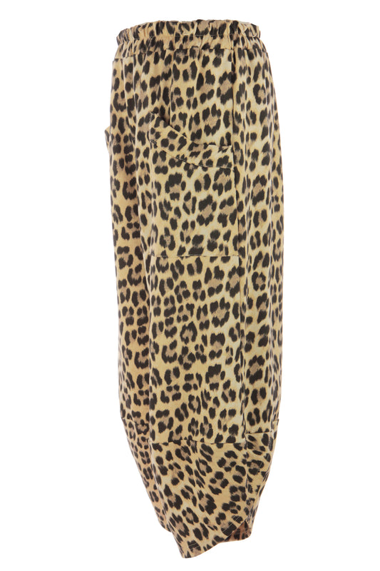 Tulip Ankle Leopard Trouser
