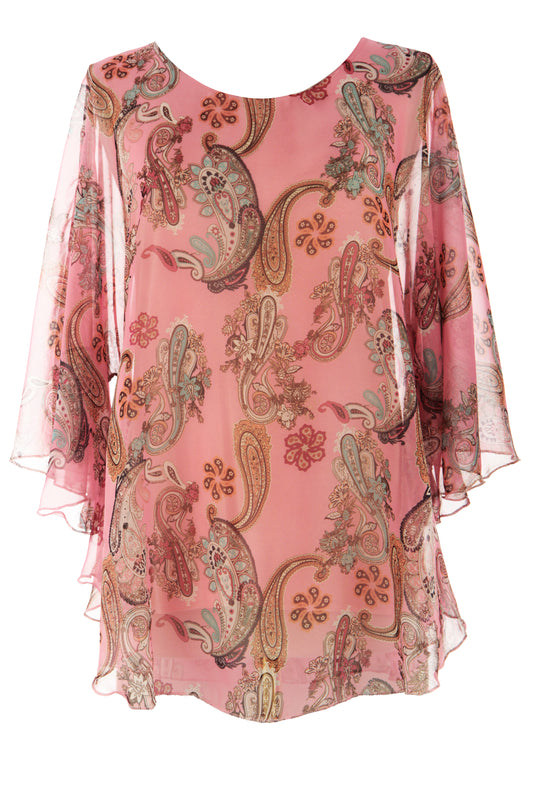 Paisley Print Blouse
