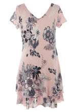 Load image into Gallery viewer, Floral Print Bias Cut Dress
