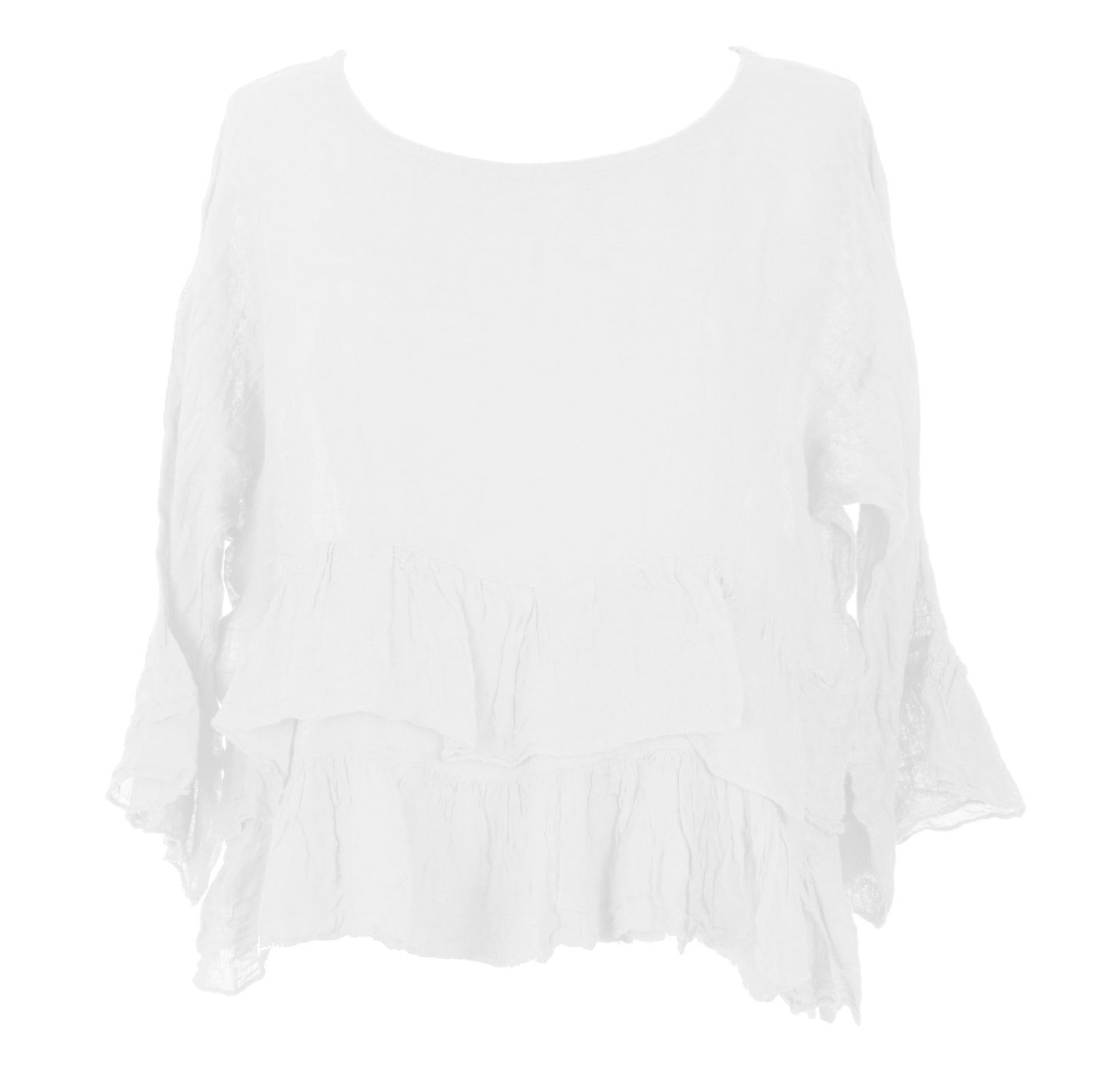 Frill Hem Crop Top