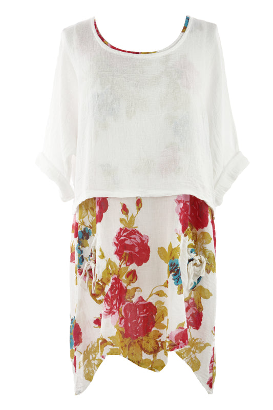 Floral Print Twin Set