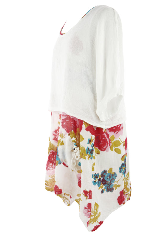 Floral Print Twin Set