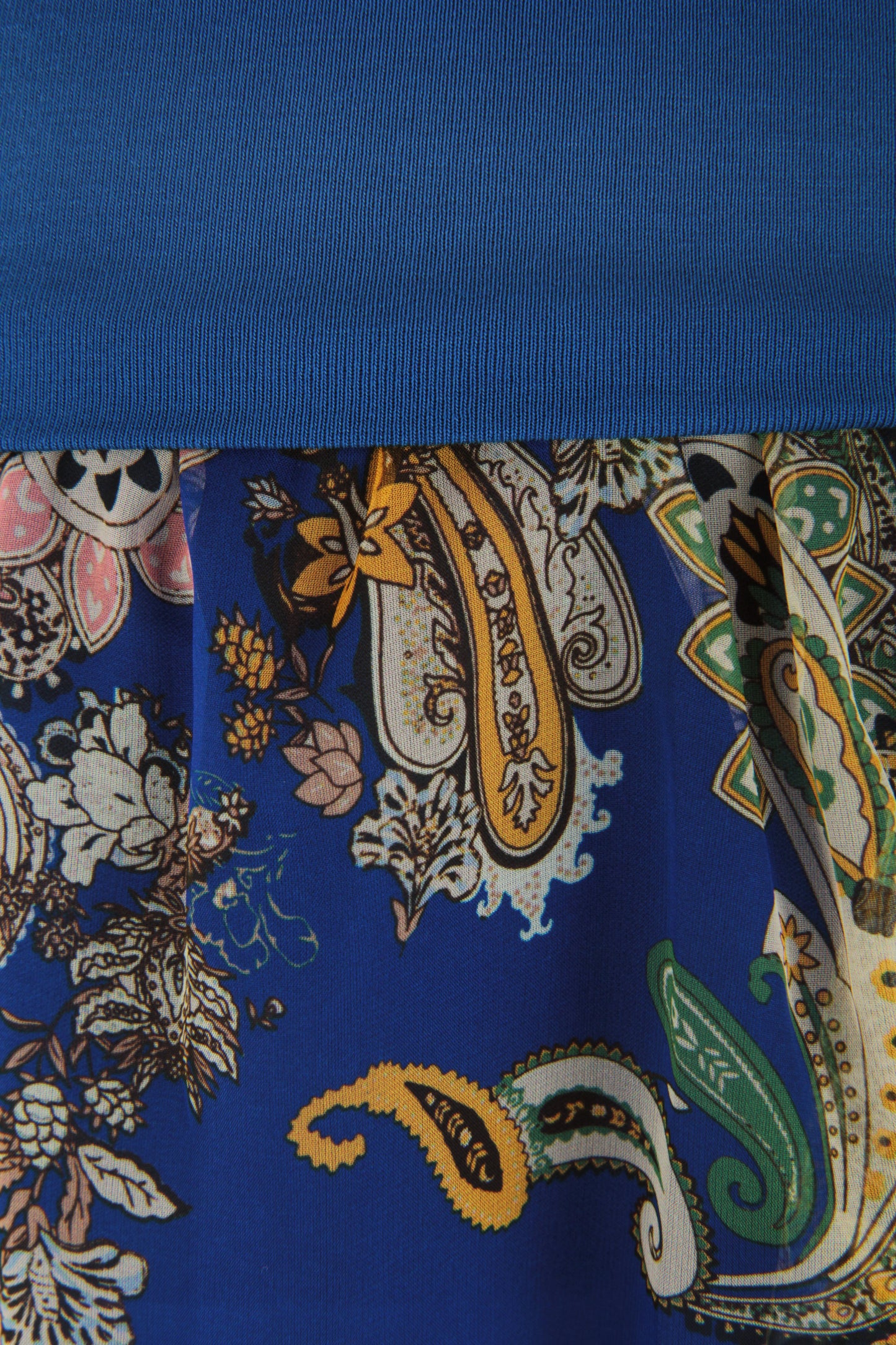 Paisley Print Chiffon Trouser