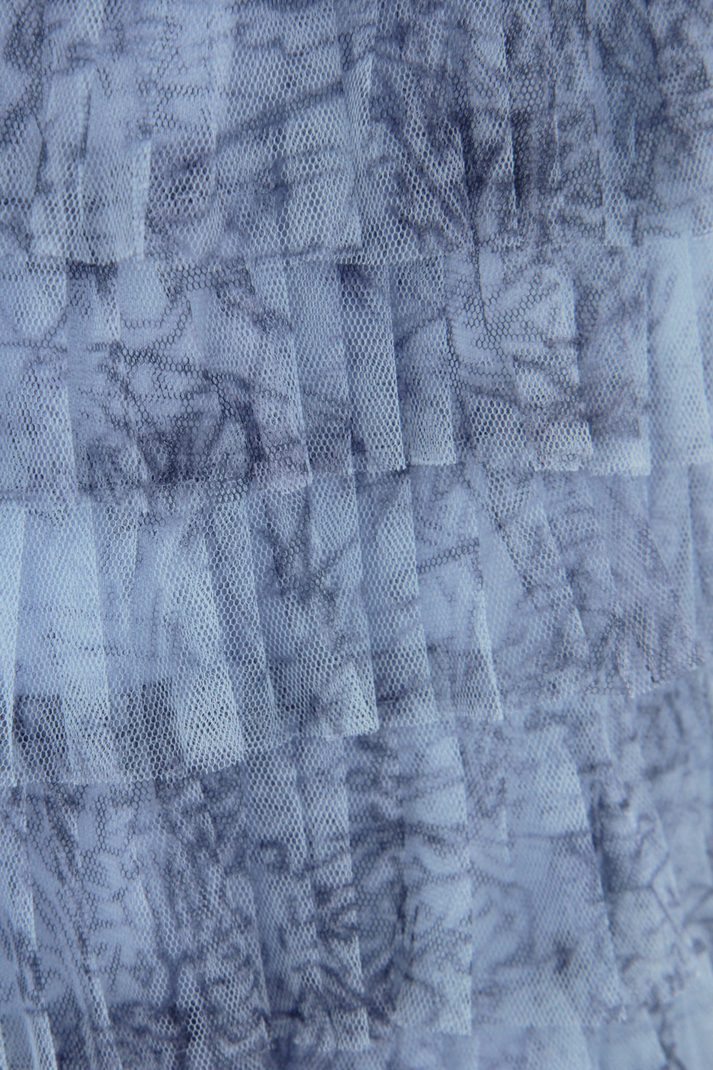 Abstract Print Rara Tulle Skirt