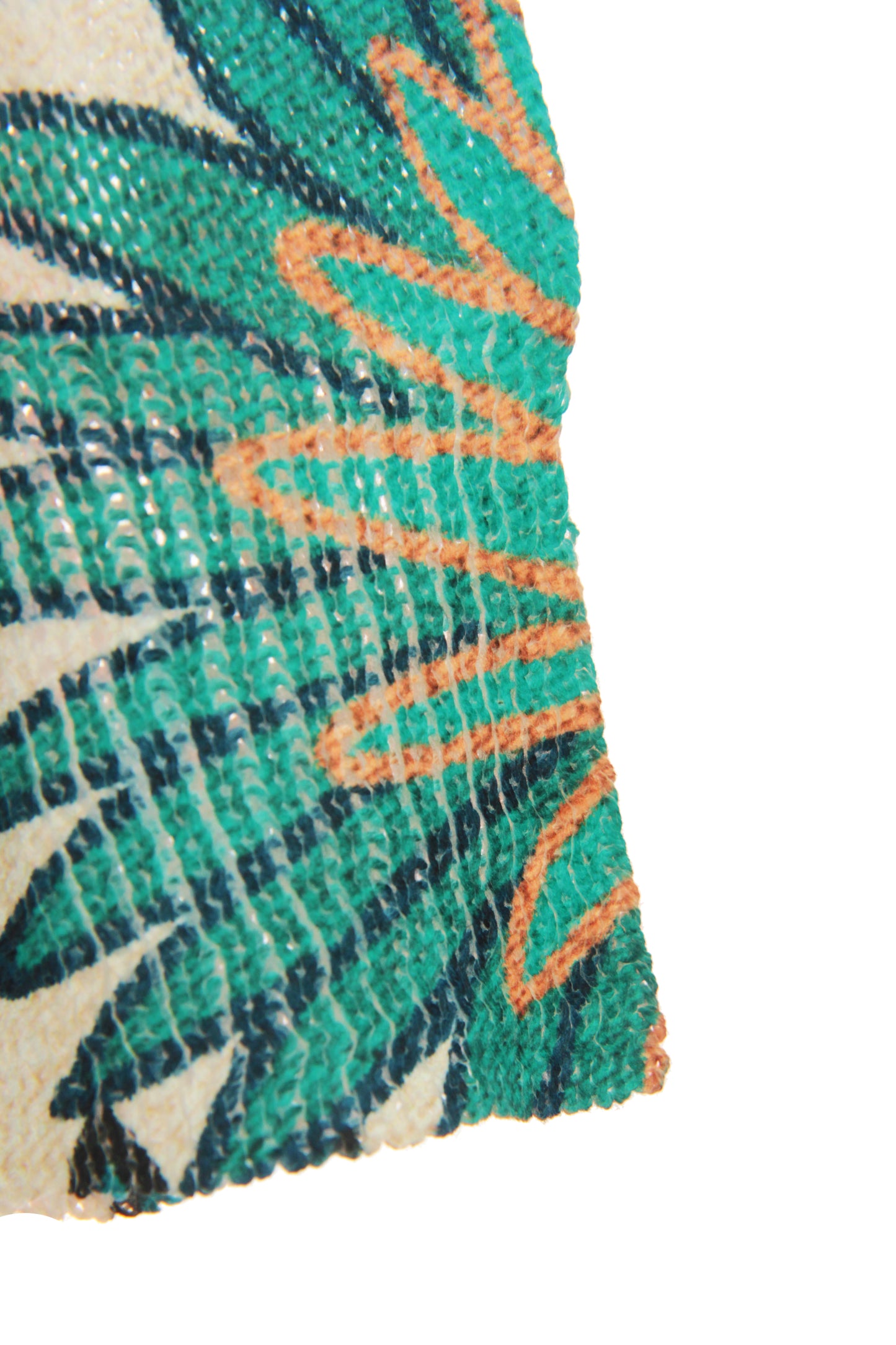 Floral Print Fine Knit Jumper