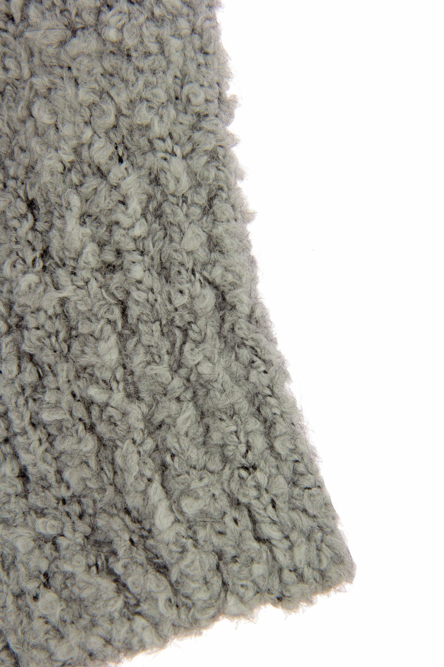 Cherry Pattern Boucle Wool Jumper
