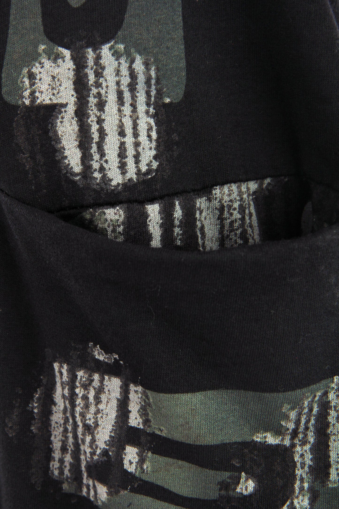 Abstract Print Dungaree