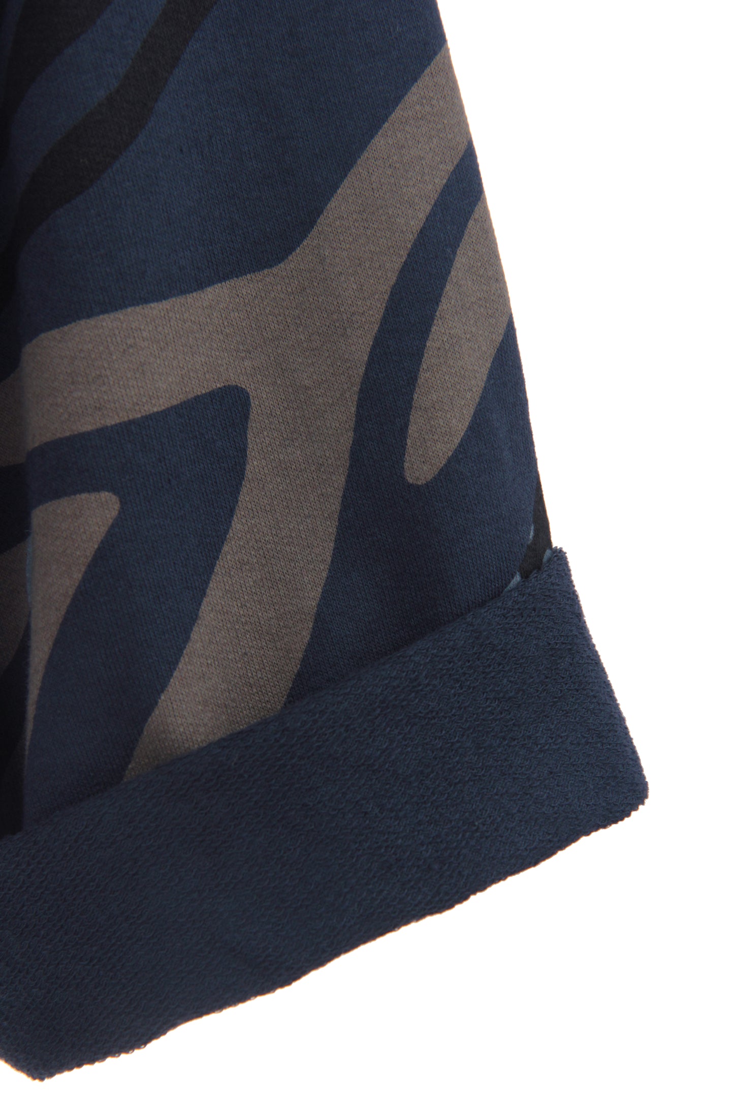 3 Button Printed Top