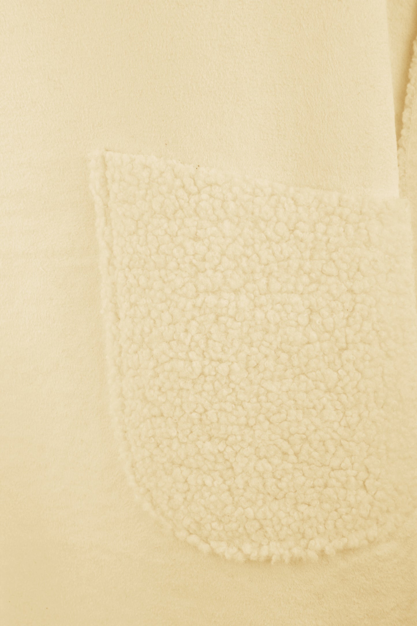 Waterfall Faux Suede Gilet