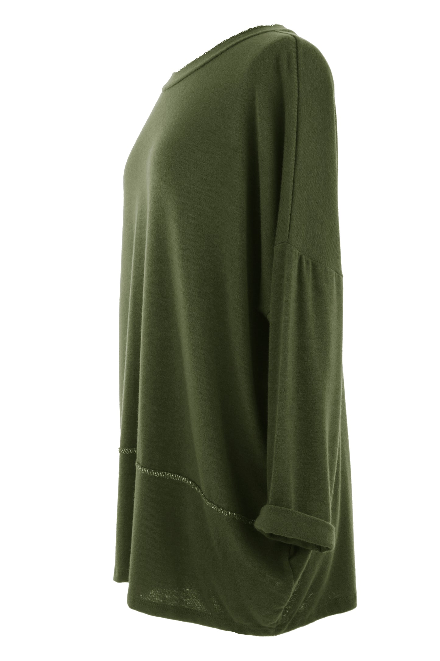 Lurex Trim Soft Knit Necklace Jumper