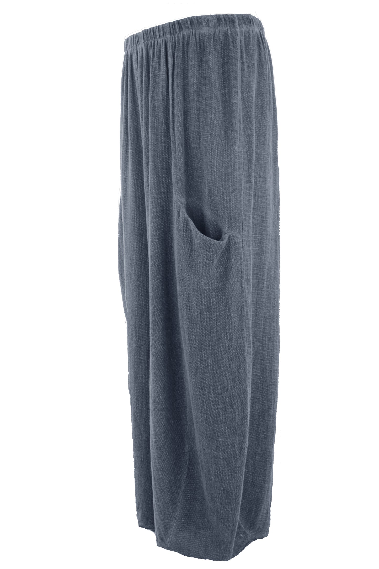 2 Slit Pocket Teabag Linen Trouser