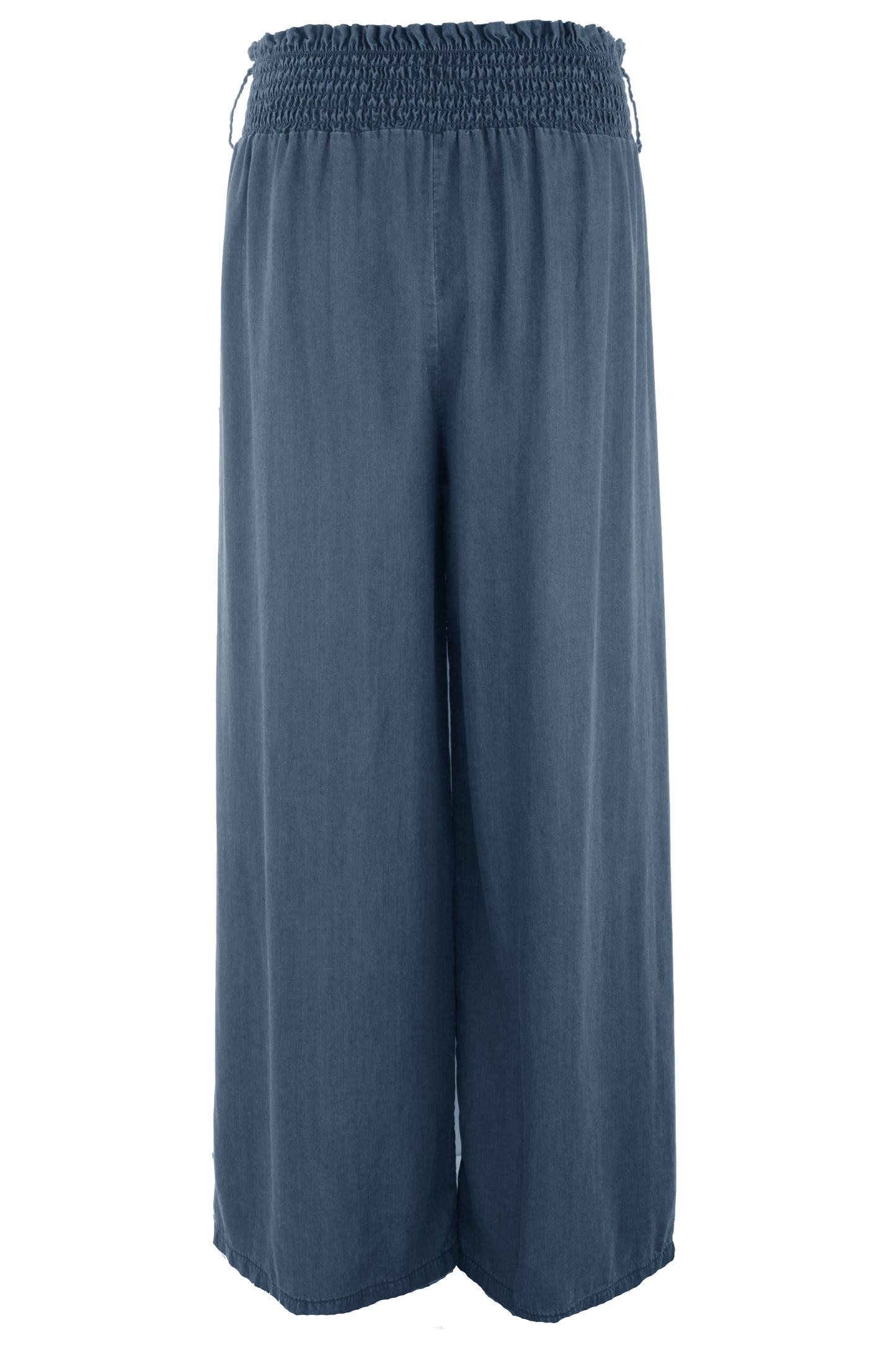 Elasticated Waist Denim Trouser